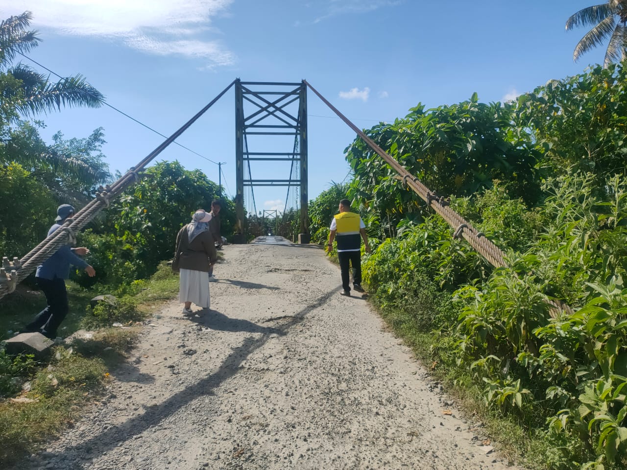 jembatan-gantung-damar-rumput–muara-sakai-direhab,-anggaran-capai-rp530-juta