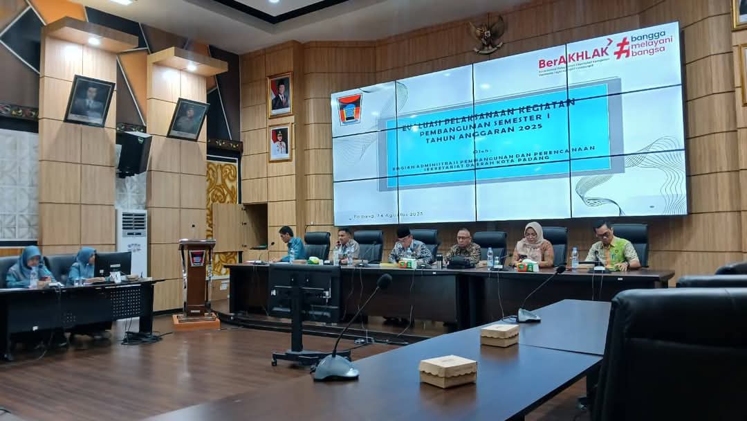 realisasi-belanja-kota-padang-semester-pertama-45,23-persen,-opd-dituntut-bekerja-ekstra