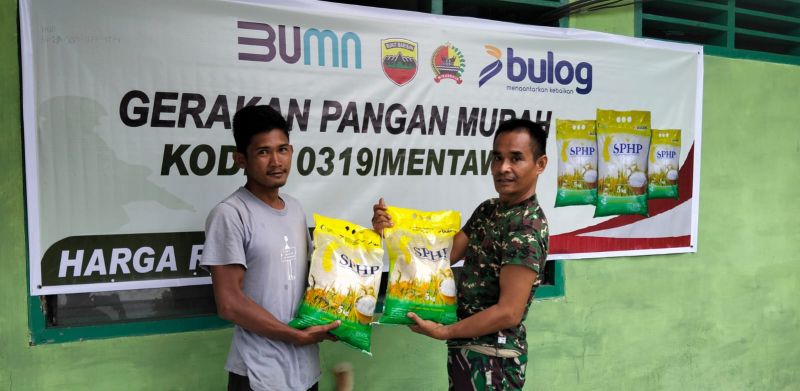 gpm:-jajaran-koramil-terus-salurkan-beras-murah-dijangkau-warga-binaan
