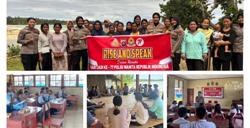 rangka-hut-polwan-ke-77,-polres-kepulauan-mentawai-gelar-kegiatan-edukatif-dan-sosial