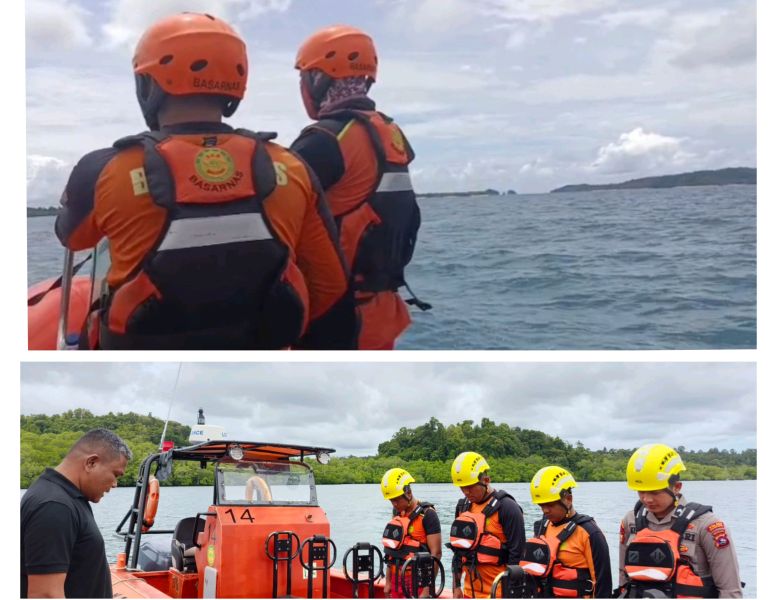 tim-sar-gabungan-gerak-cepat-lakukan-penyelamatan-dua-nelayan-boat-dihantam-ombak,-1-dilarikan-di-rsud-1-orang-dalam-pencarian