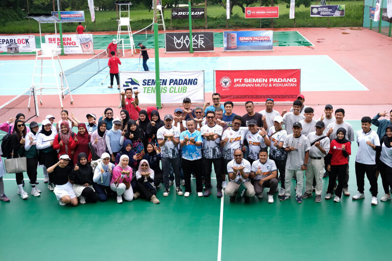 fun-tennis-semen-padang-2025:-ajang-silaturahmi-dan-kebugaran-insan-tenis-sumbar