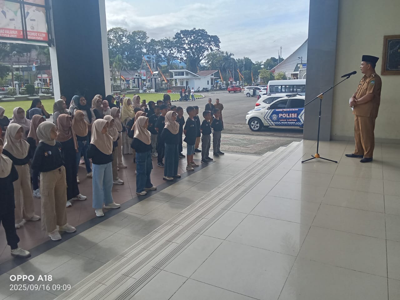 wakil-bupati-pasaman-lepas-lomba-polisi-cilik-tingkat-polda-sumbar