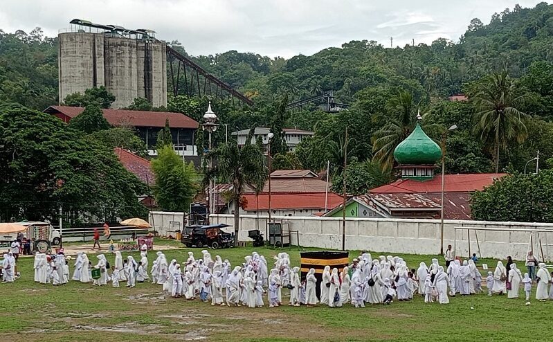 dibuka-walikota-riyanda-putra,-500-anak-ra-sawahlunto-ikuti-manasik-haji