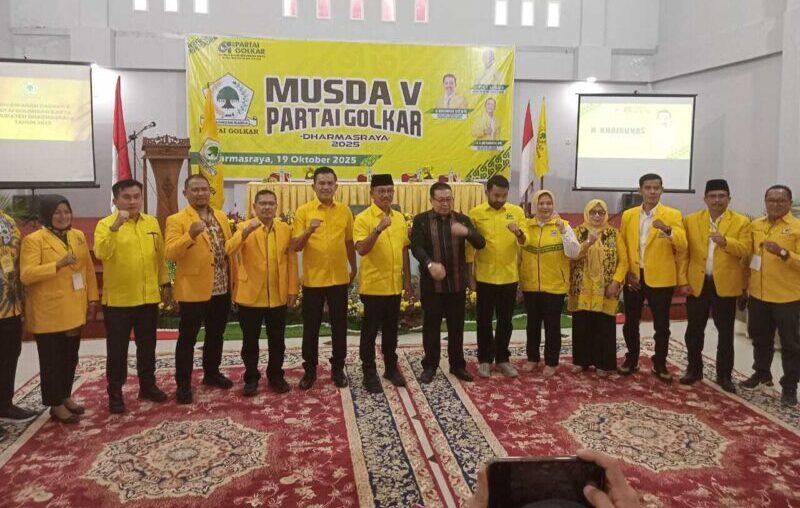 adi-gunawan-kembali-dipercaya-pimpin-dpd-partai-golkar-dharmasraya