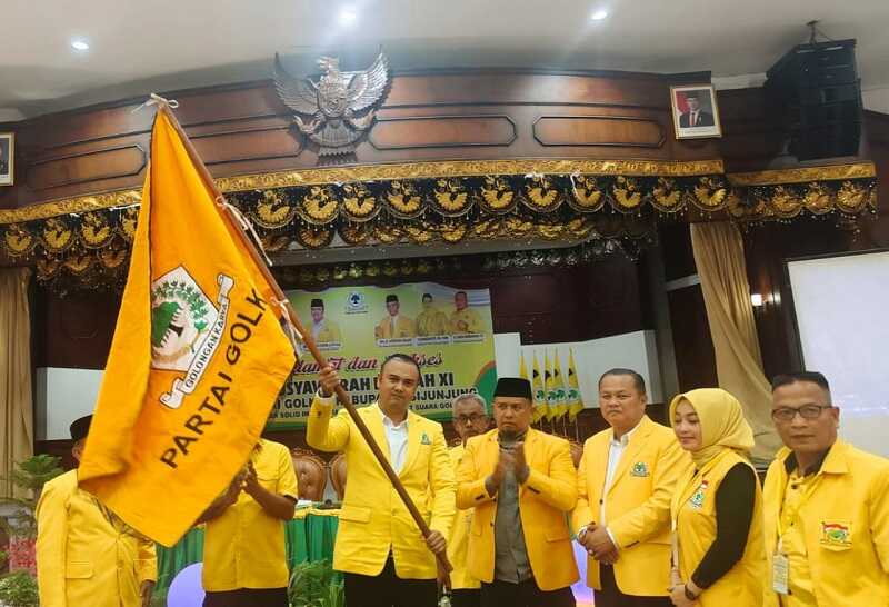benny-dwifa-terpilih-sebagai-ketua-dpd-golkar-kabupaten-sijunjung