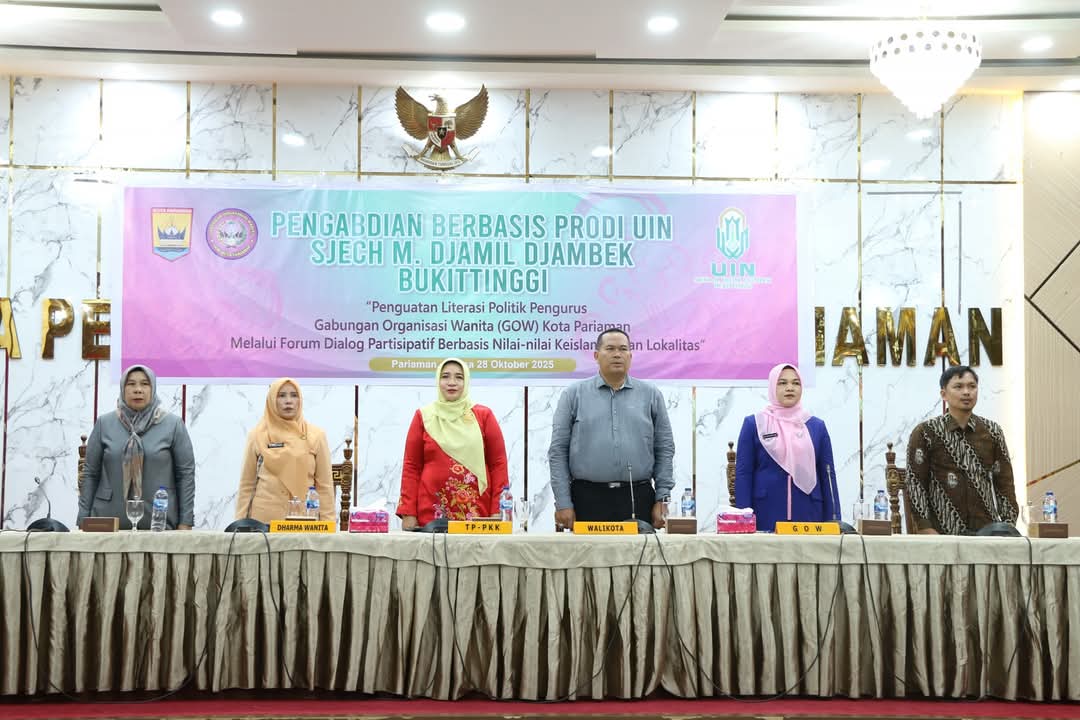 pemko-pariaman-dorong-literasi-politik-lewat-fgd-bersama-uin-bukittinggi