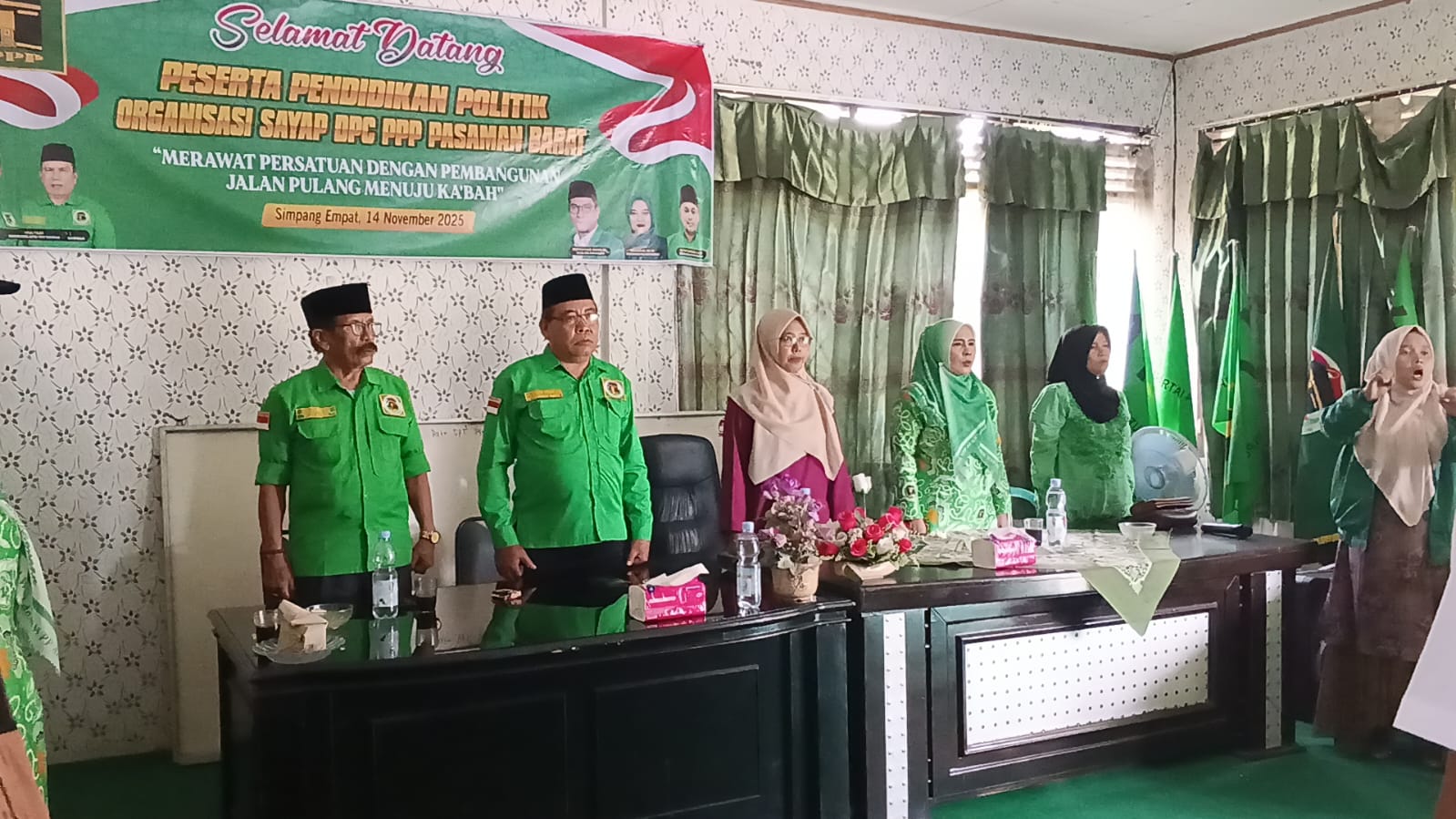 edukasi-politik-pilar-pembangunan,-kesbangpol-pasbar-apresiasi-langkah-dpc-ppp-pasbar