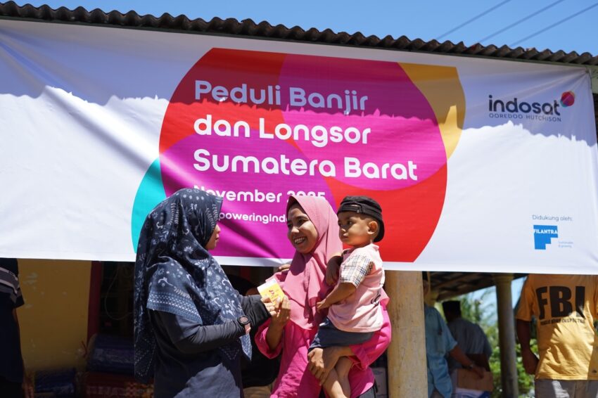 indosat-pulihkan-jaringan-sumatera,-salurkan-bantuan-pascabencana-banjir-longsor