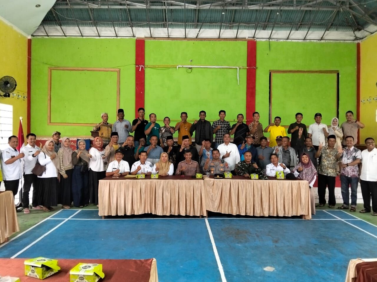 sutera-gelar-rapat-koordinasi-dan-deklarasi-damai-pilwana-2025,-camat-dailipal:-netralitas-panitia-harga-mati