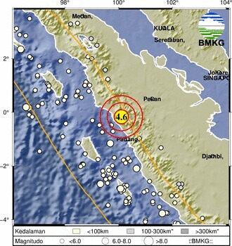 gempa-tektonik-terasa-dua-kali-di-agam,-warga-berlarian-keluar-rumah