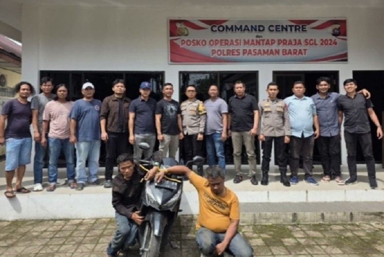 satreskrim-polres-pasbar-tangkap-pelaku-curanmor,-nyaris-dihajar-massa