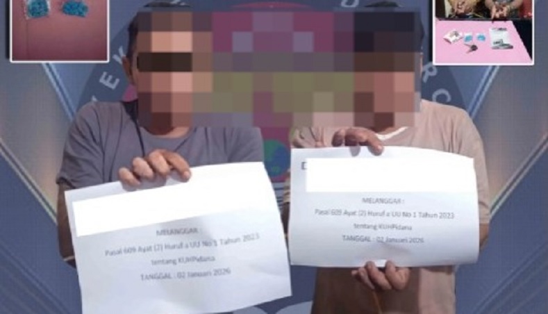 polres-payakumbuh-ringkus-dua-tersangka-komplotan-peredaran-narkotika,-20-pil-ekstasi-disita