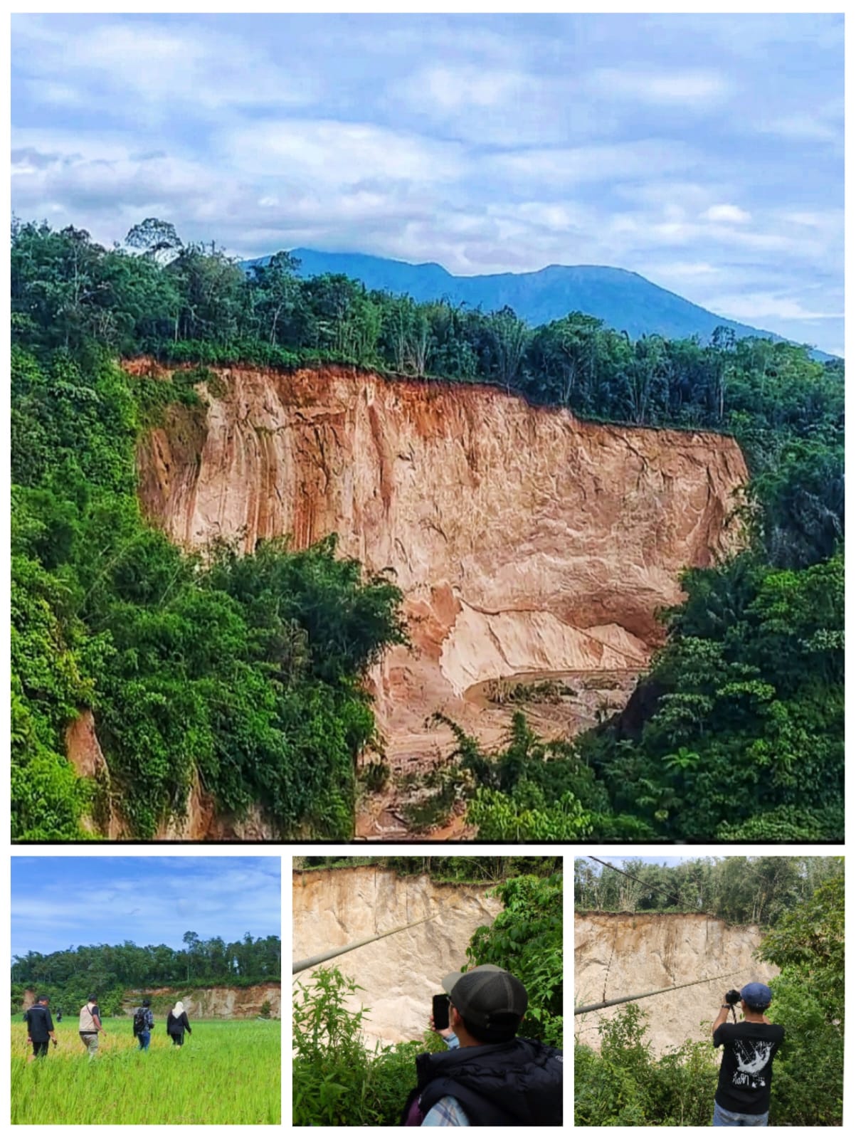 tim-bukittinggi-press-club-telusuri-titik-longsor-tebing-ngarai-sianok