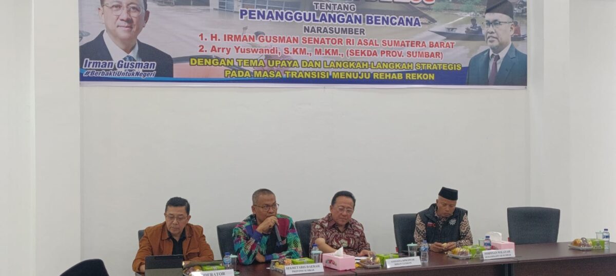 transisi-menuju-rehab-rekon:-dpd-ri-sumbar-gelar-dialog-penanggulangan-bencana