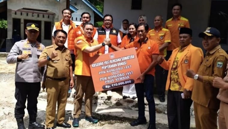 kosgoro-57-sumbar-bantu-korban-bencana