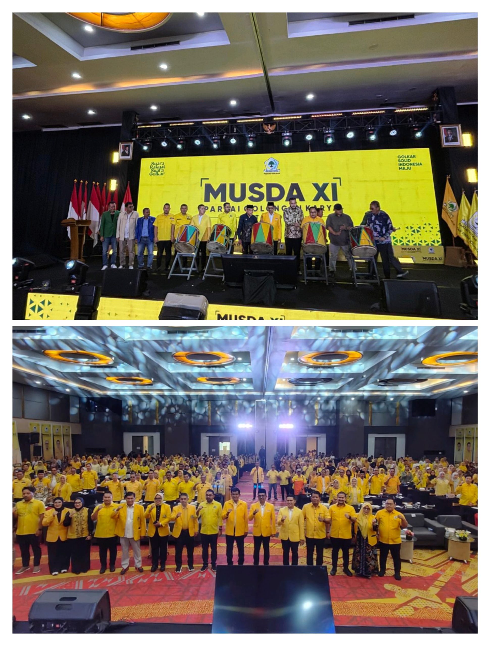 buka-musda-xi-partai-golkar-padang,-khairunas:-semua-kader-harus-punya-mimpi-jadi-pemimpin