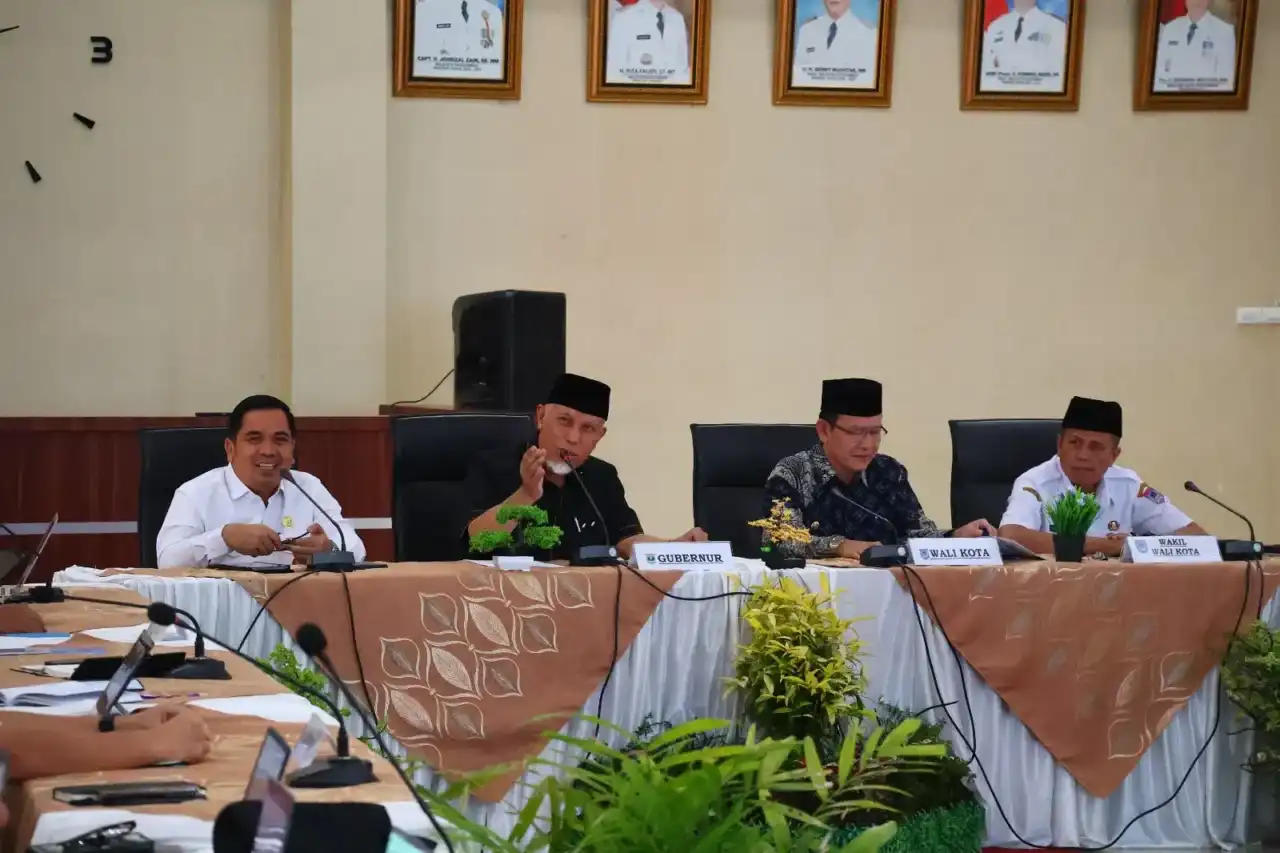 pemprov-sumbar-bersama-pemko-payakumbuh-gelar-rapat-koordinasi,-selaraskan-program-pembangunan-2026-2027