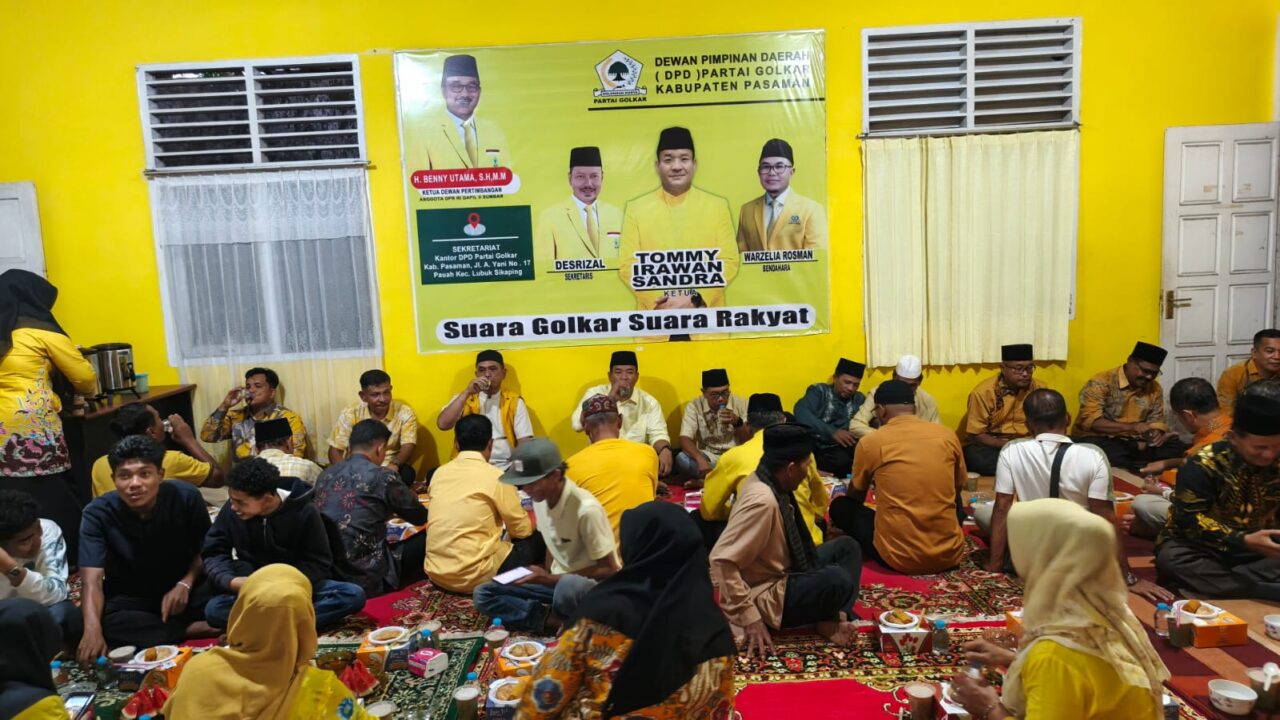 golkar-pasaman-perkuat-soliditas-kader-lewat-buka-puasa-bersama