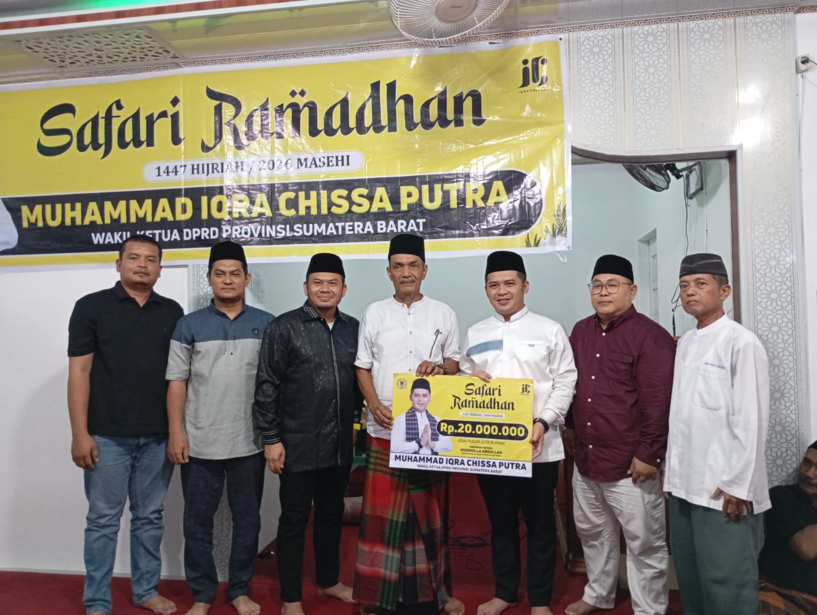 safari-ramadan-wakil-ketua-dprd-sumbar-iqra-chissa,-komitmen-perjuangkan-kebutuhan-pembangunan